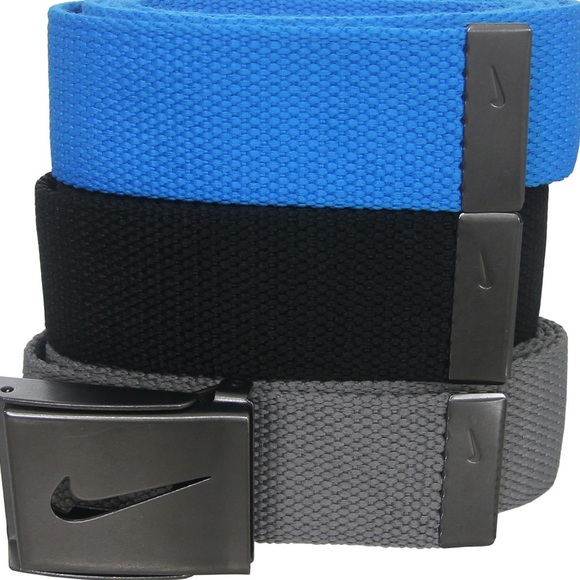 blue nike belt